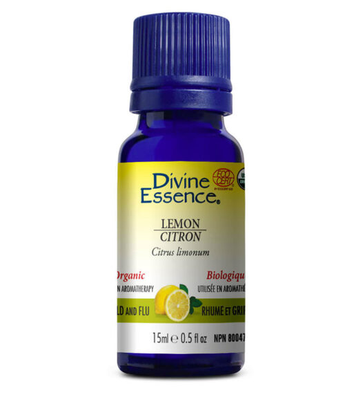 huile essentielle citron biologique divine essence