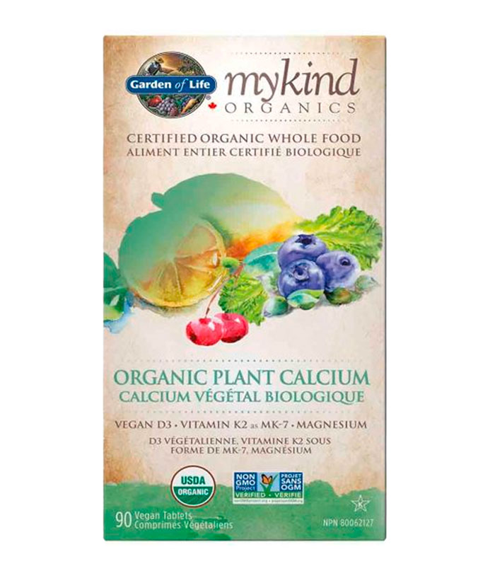 Garden of life - My Kind - Calcium végétal biologique 90 comprimés végétaliens