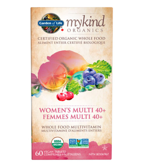 Garden of Life - My Kind - Multivitamines Femmes Multi 40+ 60 comprimés végétaliens