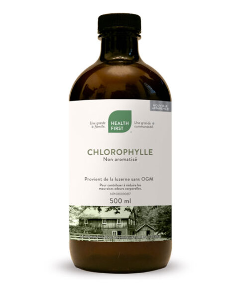 Health First - Chlorophylle non-aromatisée 500mL