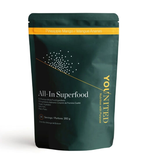 Younited Super-aliment All-in Superfood Mangue Ananas