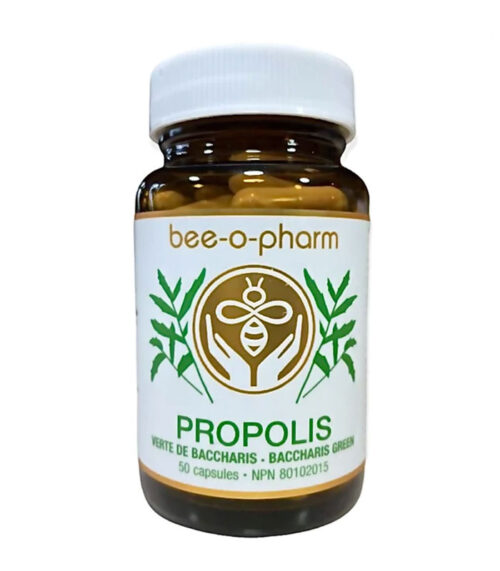 Bee-o-pharm Capsules de propolis vert 200mg 50 capsules