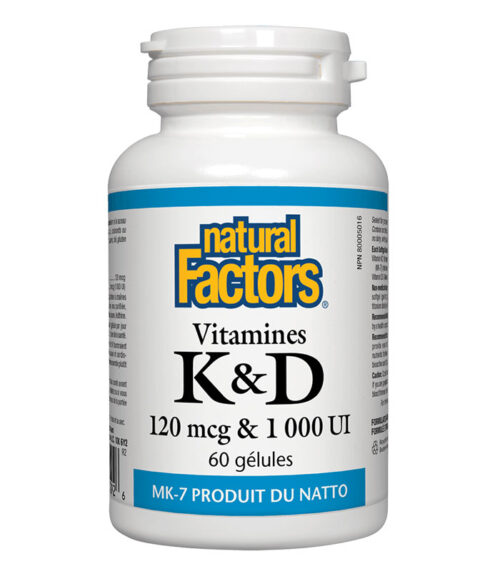 vitamine k d natural factors