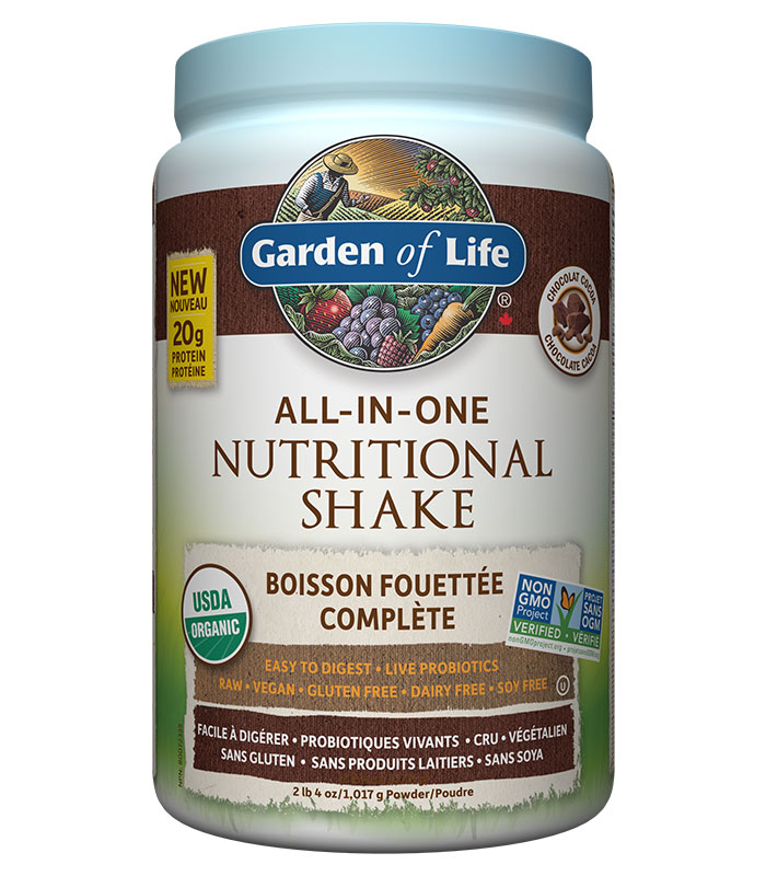 shake all in one chocolat garden of life
