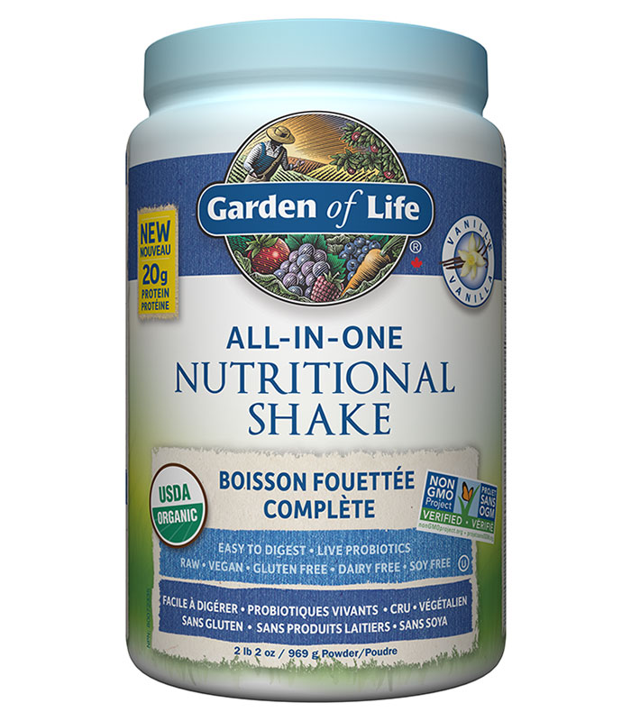 shake all in one vanille garden of life