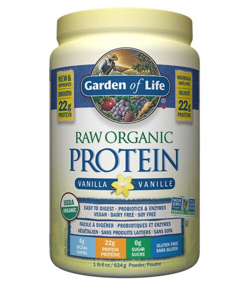 raw protein vanille garden of life