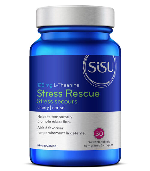 Stress Secours Sisu Stress Rescue 30 comprimés croquable L-théanine