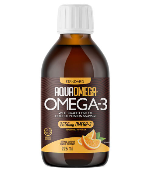 Aqua Omega Oméga-3 standard saveur orange