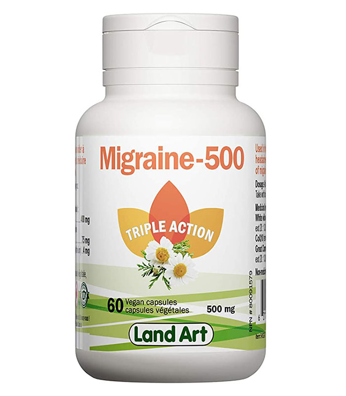 Land Art Migraine-500 60 capsules
