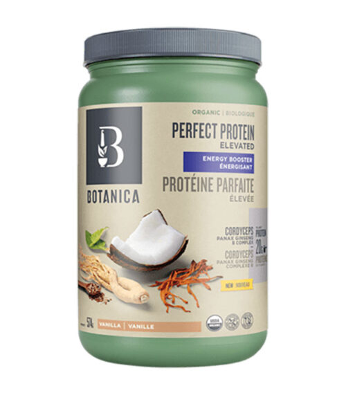 Botanica Protéine Parfaite Élevée Énergisante Enery Booster Cordyceps Panax Ginseng